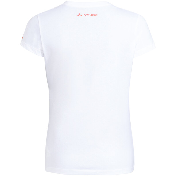 VAUDE Logo Camisa Mujer, blanco