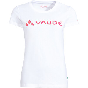 VAUDE Logo Camisa Mujer, blanco blanco