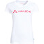 VAUDE Logo Shirt Dames, wit