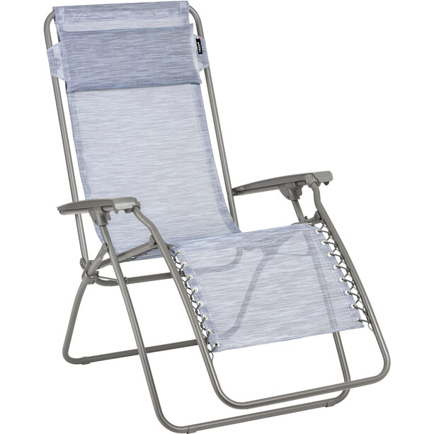 Lafuma Mobilier RT2 Chaise longue Texplast, bleu/blanc