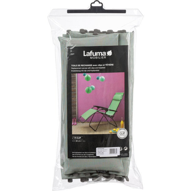 Lafuma Mobilier Set Spare Cover voor R Clip Batyline, groen