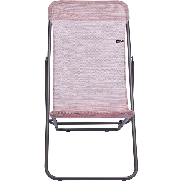 Lafuma Mobilier Transatube2 Krzesło plażowe Texplast, różowy