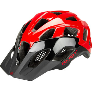 Rudy Project Crossway Helm, zwart/rood zwart/rood