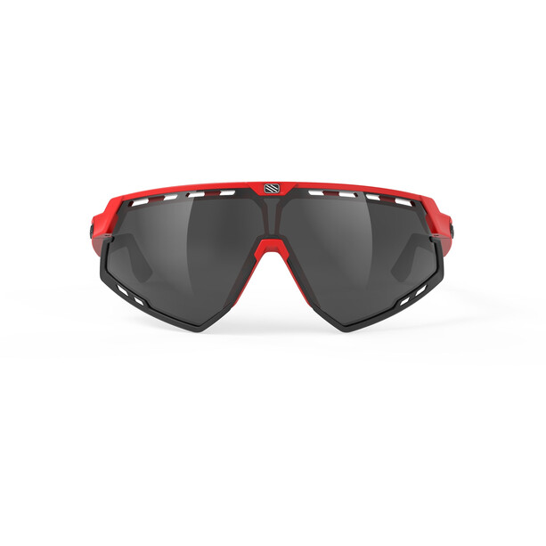 Rudy Project Defender Glasses fire red matte/bumpers black/smoke black