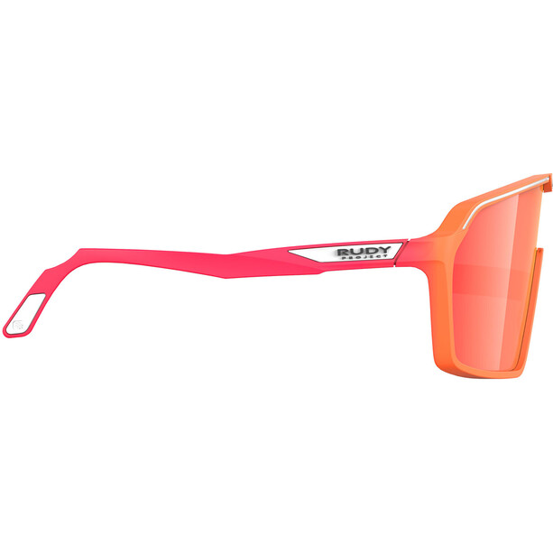 Rudy Project Spinshield Glasses mandarin fade/coral matte/multilaser red