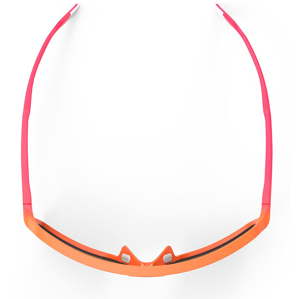 Rudy Project Spinshield Glasses mandarin fade/coral matte/multilaser red