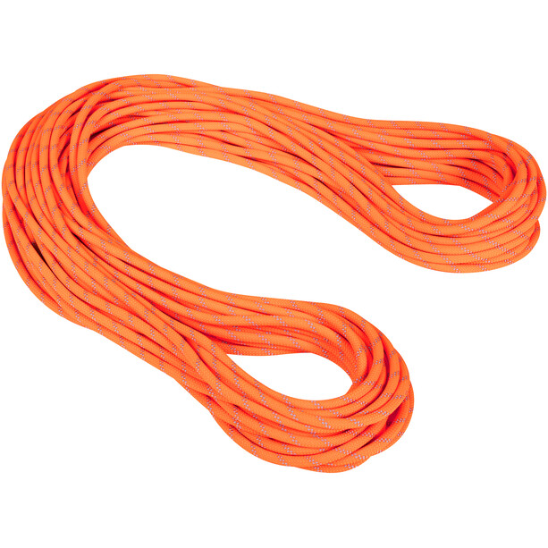 Mammut 9.5 Alpine Dry Rope 70m safety orange-zen