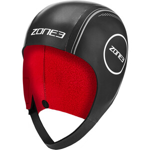 Zone3 Heat-Tech Neoprene Swim Cap M, zwart zwart