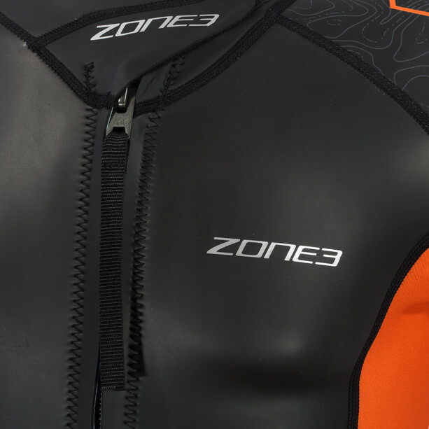 Zone3 Versa Swimrun Kombinezon do mokrej roboty Mężczyźni, czarny/pomarańczowy