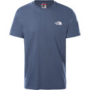The North Face Simple Dome Kurzarm T-Shirt Herren blau