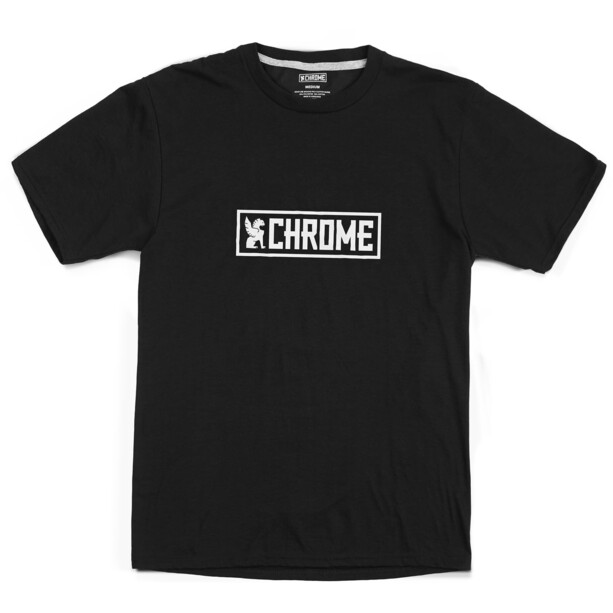 Chrome Horizontal Border T-Shirt schwarz/weiß