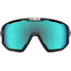 Bliz Fusion Glasses matt black/smoke with blue multi