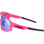 Bliz Fusion M12 Glasses matt neon pink/begonia with blue multi
