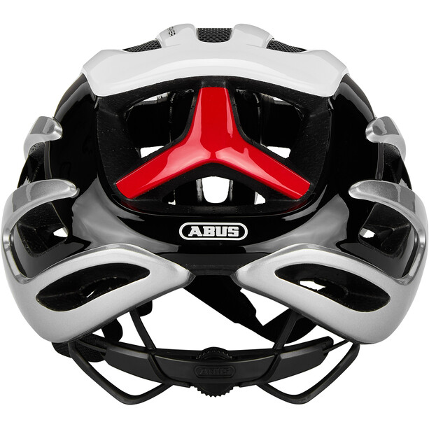 ABUS AirBreaker Kask rowerowy, szary/biały