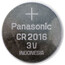 Panasonic CR 2016 Knopfzellen-Batterie 3V/90mAh