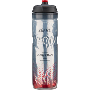 Zefal Arctica Termoflaske 750 ml isoleret, gennemsigtig/rød gennemsigtig/rød