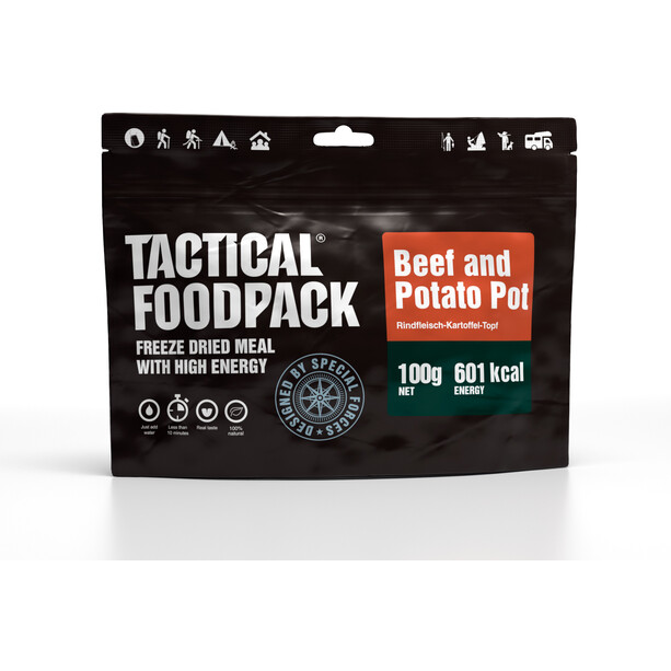 Tactical Foodpack Freeze Dried Mahlzeit 100g Rindfleisch-Kartoffeltopf
