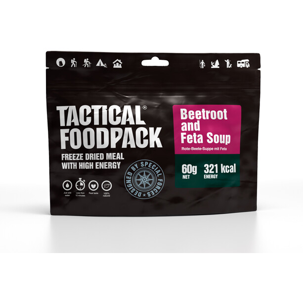 Tactical Foodpack Freeze Dried Mahlzeit 60g Rote-Bete-Suppe mit Feta