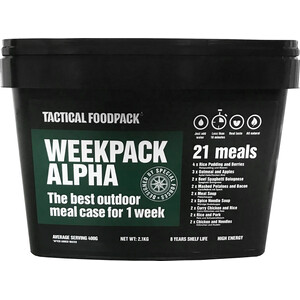 Tactical Foodpack Weekpack Alpha Foodpack 2080g Diverse 