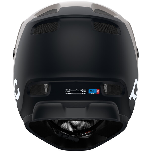 POC Coron Air Spin Helmet moonstone grey/uranium black matt