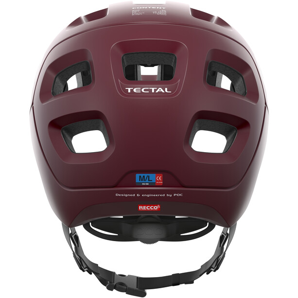 POC Tectal Helmet propylene red matt