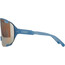 POC Devour Sunglasses basalt blue/brown silver mirror