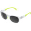 POC Evolve Sunglasses Kids transparant crystal/fluorescent limegreen/equalizer grey
