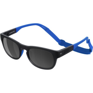 POC Evolve Sunglasses Kids uranium black/fluorescent blue/equalizer grey