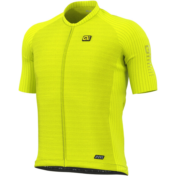 Alé Cycling R-EV1 Silver Cooling Maillot manches courtes Homme, jaune