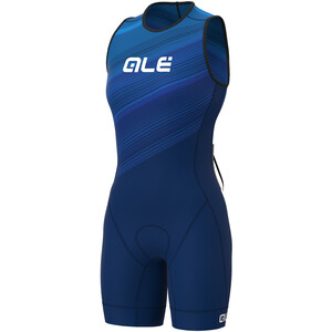 Alé Cycling Kaula Lympc Ärmelloser Triathlon Skinsuit Damen blau blau