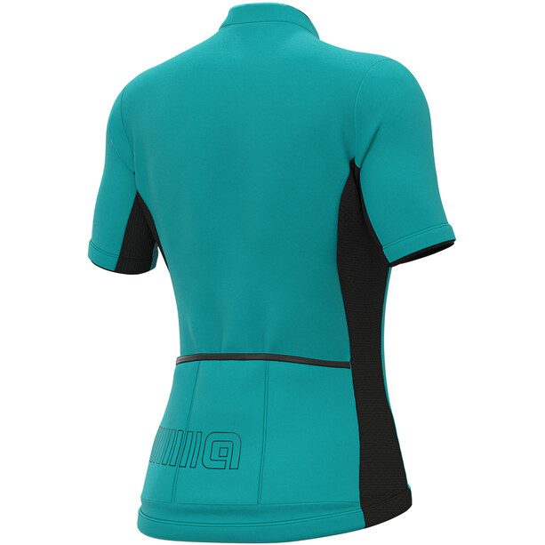 Alé Cycling Solid Color Block SS Jersey Women turquoise