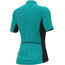 Alé Cycling Solid Color Block Jersey met korte mouwen Dames, turquoise