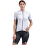 Alé Cycling Solid Color Block Maglietta a Maniche Corte Donna, bianco