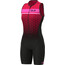 Alé Cycling Stars SL Triathlon Skinsuit Long Women black/strawberry