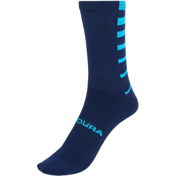 Endura Coolmax Stripe Socks 2-Pack Men electric blue