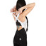 Endura Pro SL Cuissard court à bretelles Rembourrage medium Femme, noir/blanc