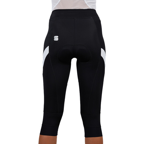 Sportful Neo Pantalones Mujer, negro/blanco