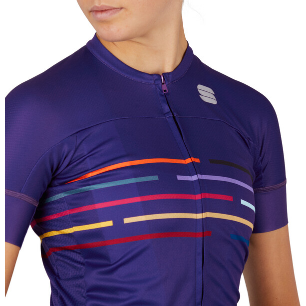 Sportful Vélodrome Short Sleeve Jersey Women violet