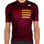Sportful Wire Jersey Men red wine red rumba gold