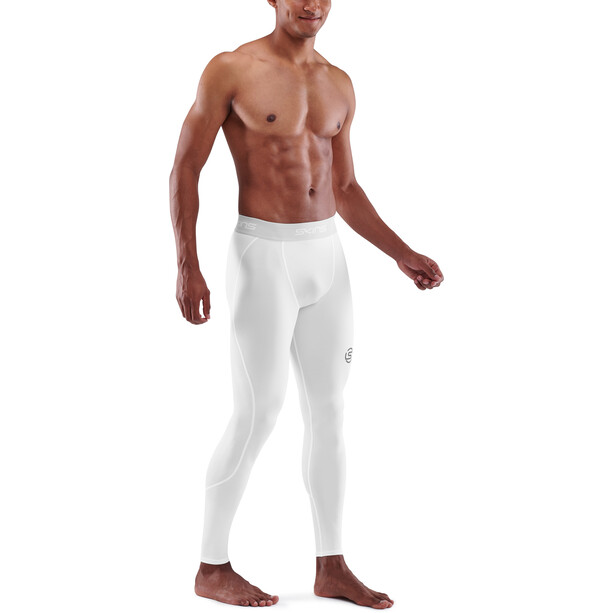 Skins Series-1 Collants longs Homme, blanc