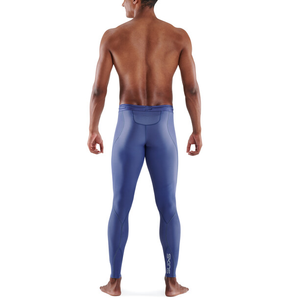 Skins Series-3 Długie rajstopy Mężczyźni, niebieski