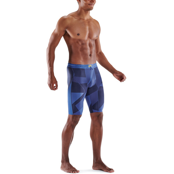 Skins Series-5 Pantaloncini Uomo, blu