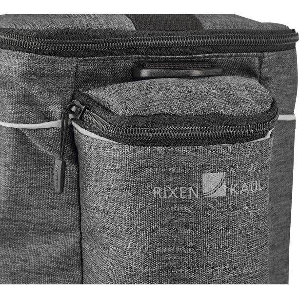 KlickFix Rackpack Light Gepäckträgertasche für Racktime grau