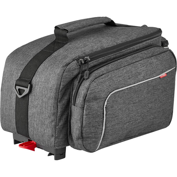 KlickFix Rackpack Sport Gepäckträgertasche für Racktime grau