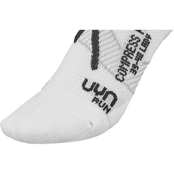UYN Run Compression Fly Chaussettes Femme, blanc/gris