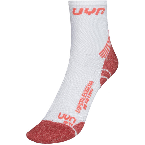 UYN Run Superleggera Socken Damen weiß/rot