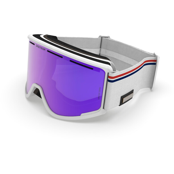 Spektrum Templet Goggles Stenmark Edition, blanco/violeta
