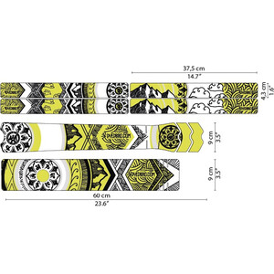 DYEDBRO Mandala Frame Protection Kit black + multicolour