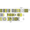 DYEDBRO Mandala Rahmenschutz Kit transparent/gelb