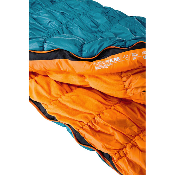 deuter Exosphere -10° SL Sleeping Bag Women, turquoise/oranje